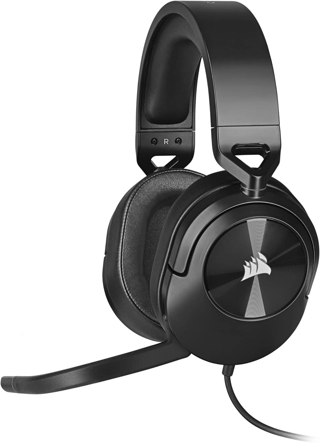 HS55 SURROUND Lightweight Multiplatform Wired Gaming Headset – Dolby 7.1 Surround Sound – iCUE Compatible – PC, Mac, PS5, PS4, Xbox, Nintendo Switch, Mobile – Carbon