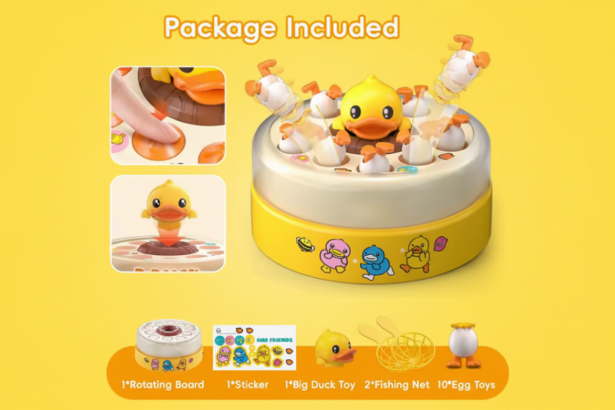 Games Educational Toys For 3+| Gifts For Girls Boys Game Board Games, Toddler Toys Duck Game For Kids 3-5, Jumping Bounce And Catch Family